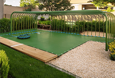 Firefly residential dog park with greenery and garden around 7558